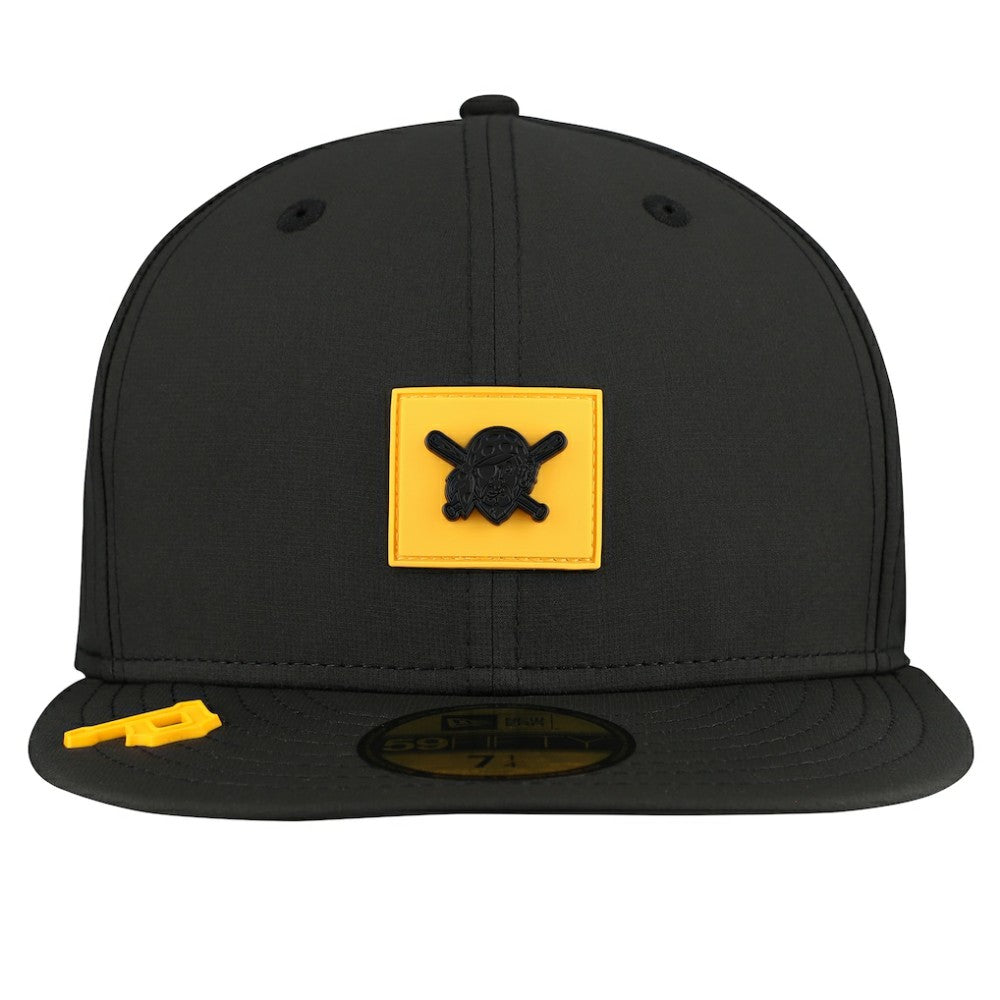 Black Pittsburgh Pirates New Era 2026 Clubhouse Alternate 59FIFTY Fitted Hat