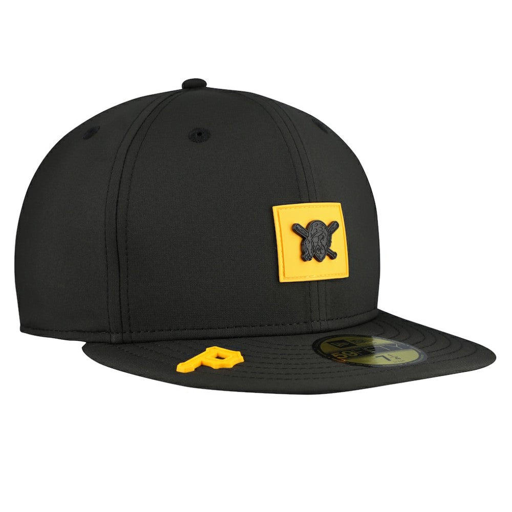 Black Pittsburgh Pirates New Era 2026 Clubhouse Alternate 59FIFTY Fitted Hat