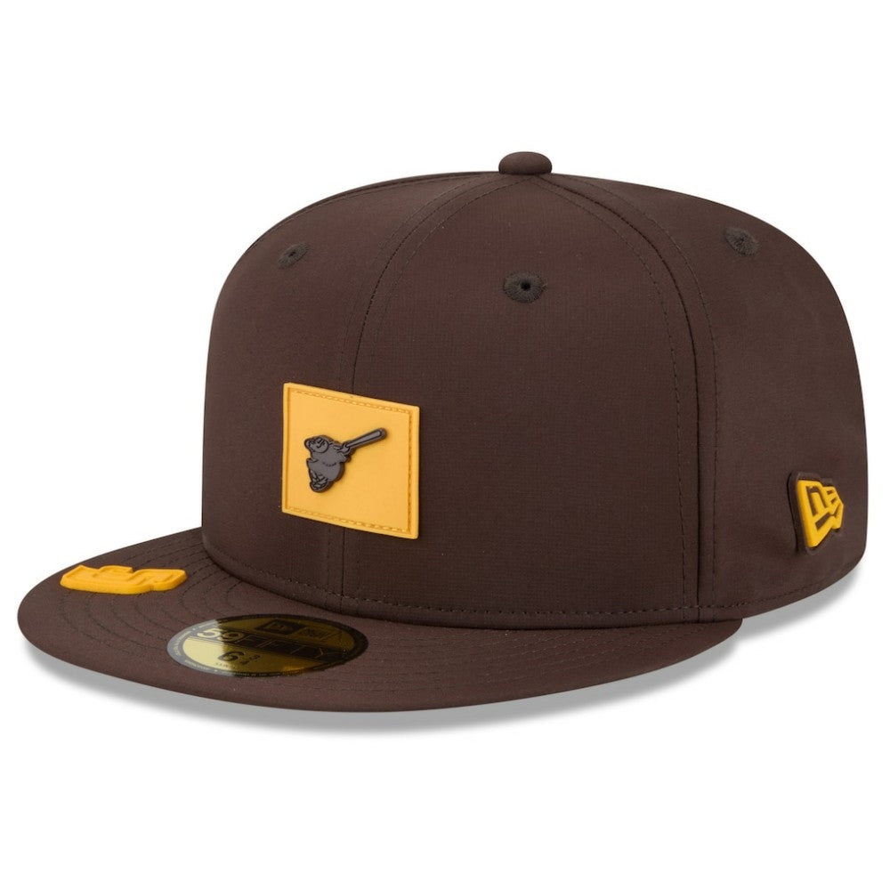 Brown San Diego Padres New Era 2026 Clubhouse Alternate 59FIFTY Fitted Hat