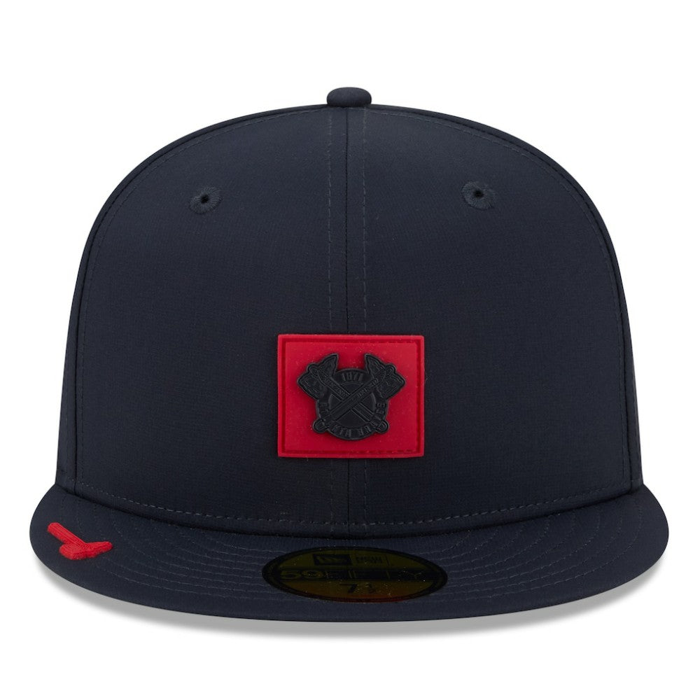 Navy Atlanta Braves New Era 2026 Clubhouse Alternate 59FIFTY Fitted Hat