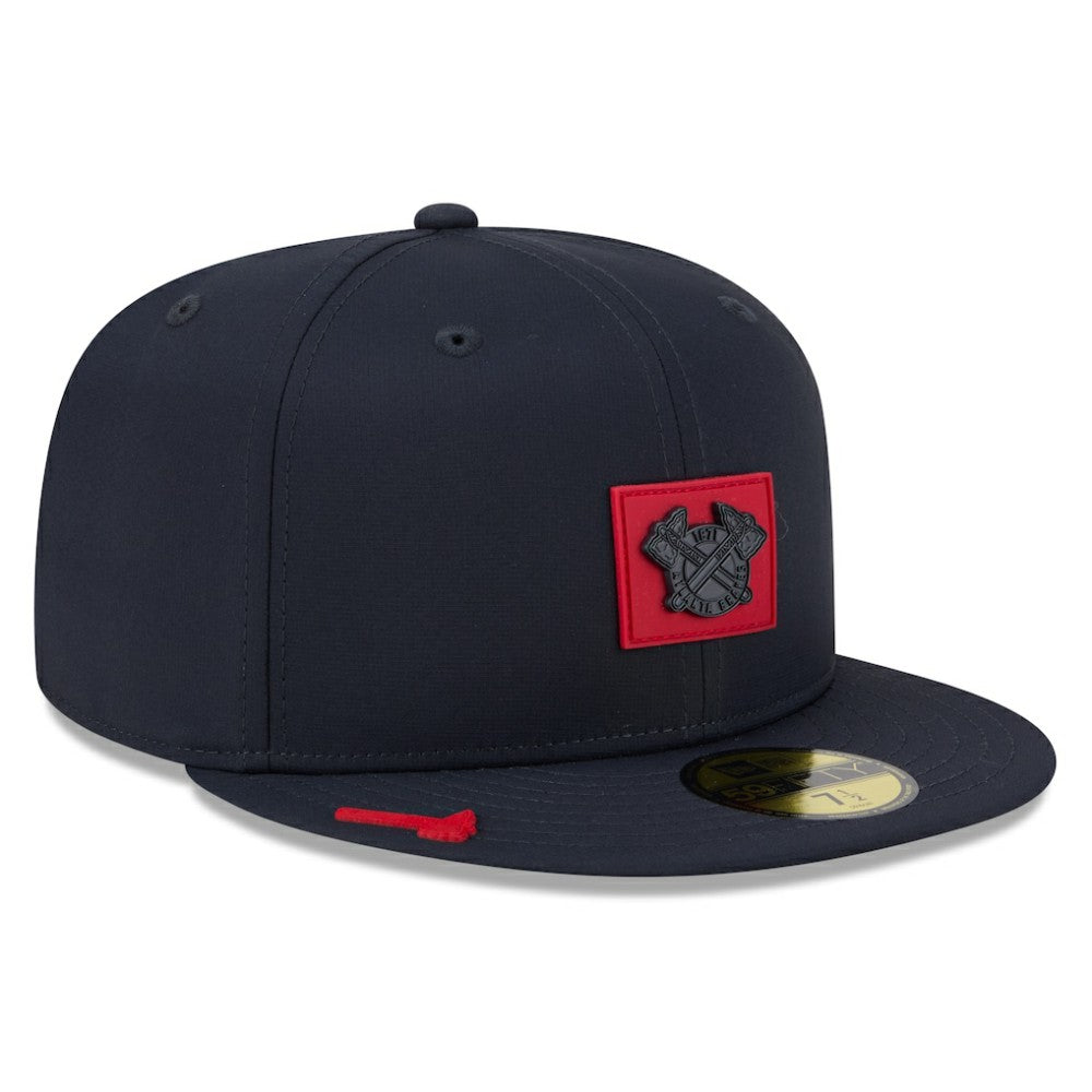 Navy Atlanta Braves New Era 2026 Clubhouse Alternate 59FIFTY Fitted Hat