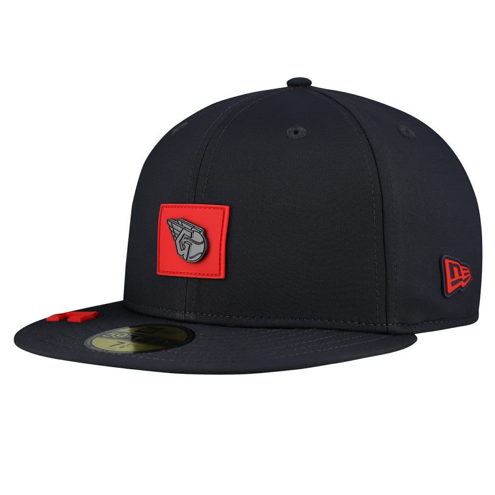 Navy Cleveland Guardians New Era 2026 Clubhouse Alternate 59FIFTY Fitted Hat
