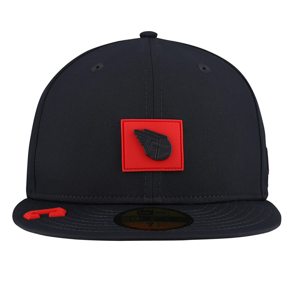 Navy Cleveland Guardians New Era 2026 Clubhouse Alternate 59FIFTY Fitted Hat