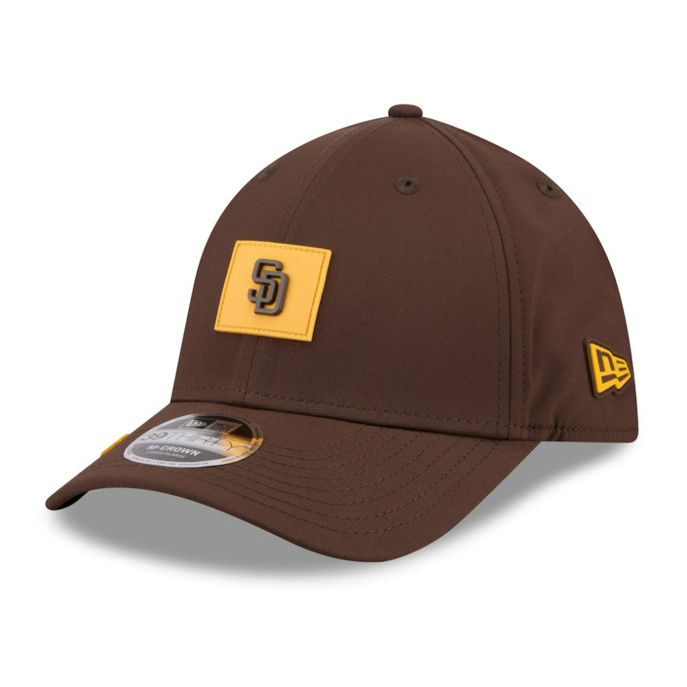 Brown San Diego Padres New Era 2026 Clubhouse M-Crown 39THIRTY Flex Hat