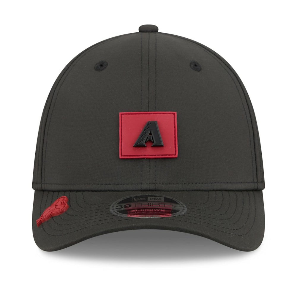 Black Arizona Diamondbacks New Era 2026 Clubhouse M-Crown 39THIRTY Flex Hat