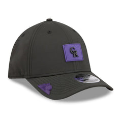 Black Colorado Rockies New Era 2026 Clubhouse M-Crown 39THIRTY Flex Hat
