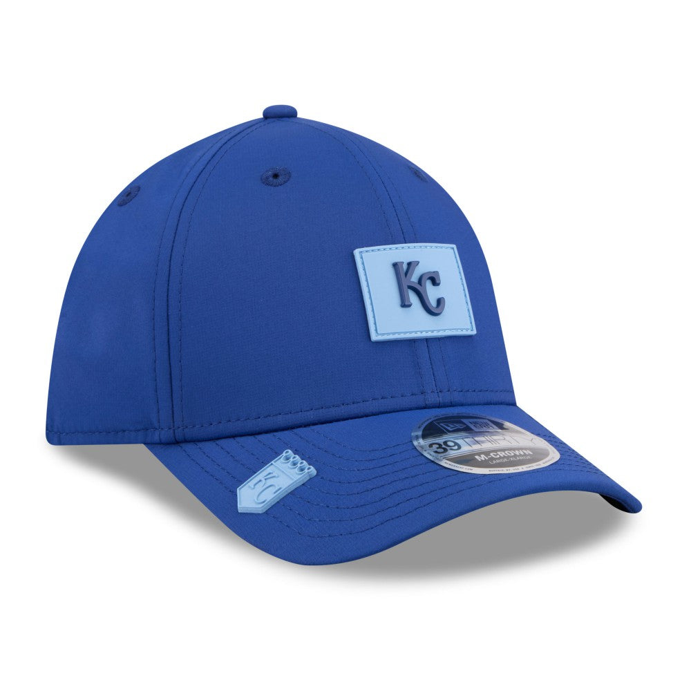 Royal Kansas City Royals New Era 2026 Clubhouse M-Crown 39THIRTY Flex Hat