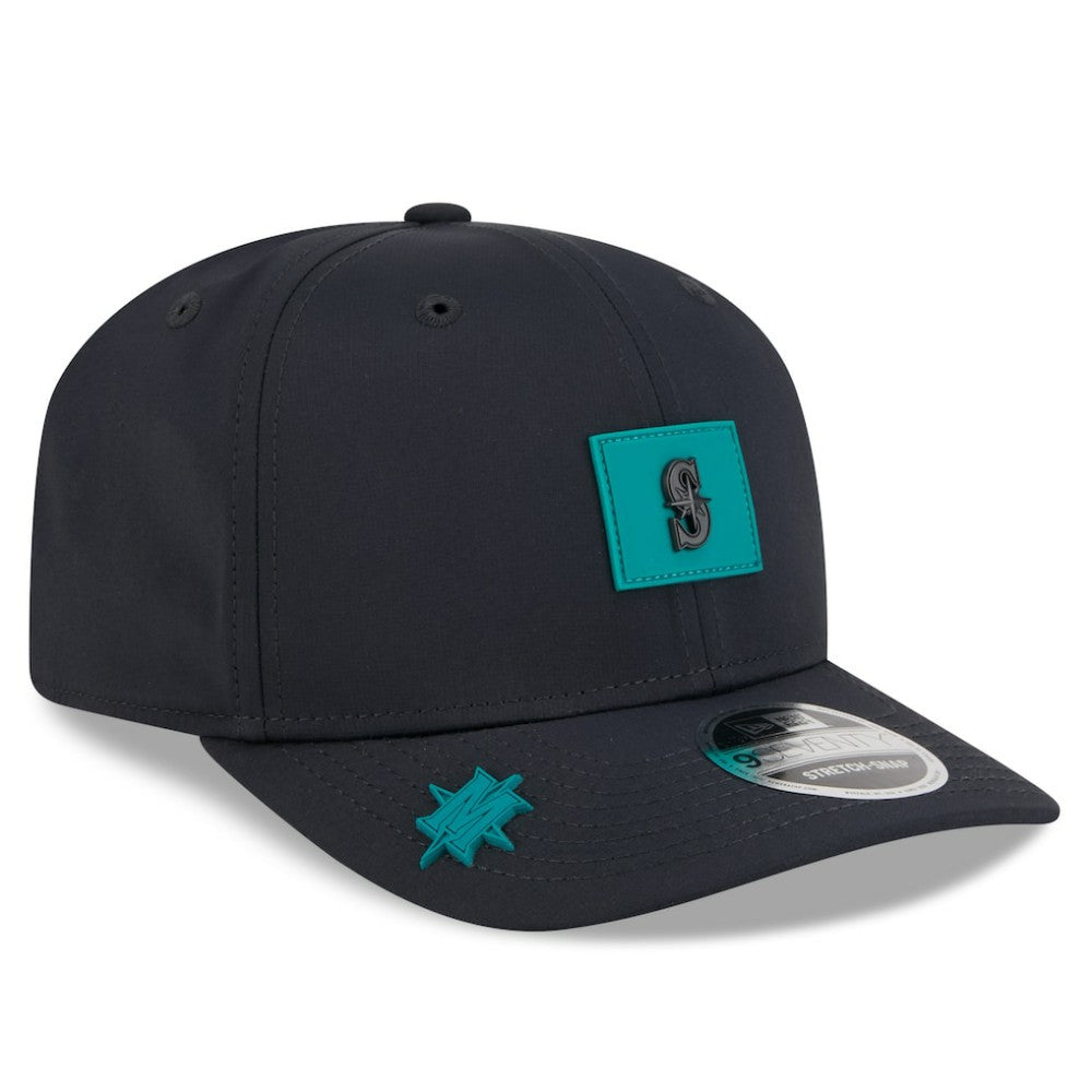 Navy Seattle Mariners New Era 2026 Clubhouse 9SEVENTY Adjustable Hat