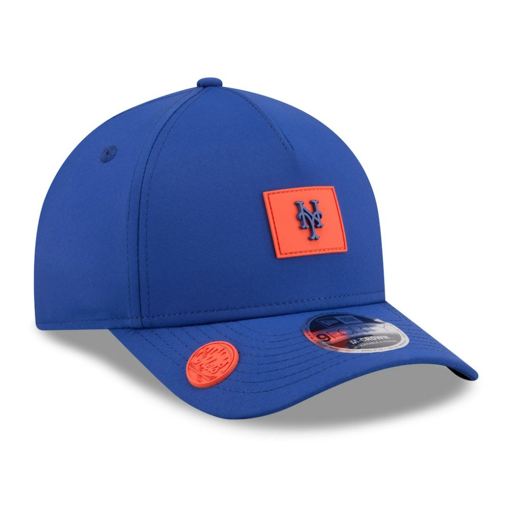 Royal New York Mets New Era 2026 Clubhouse 9FORTY A-Frame Adjustable Hat