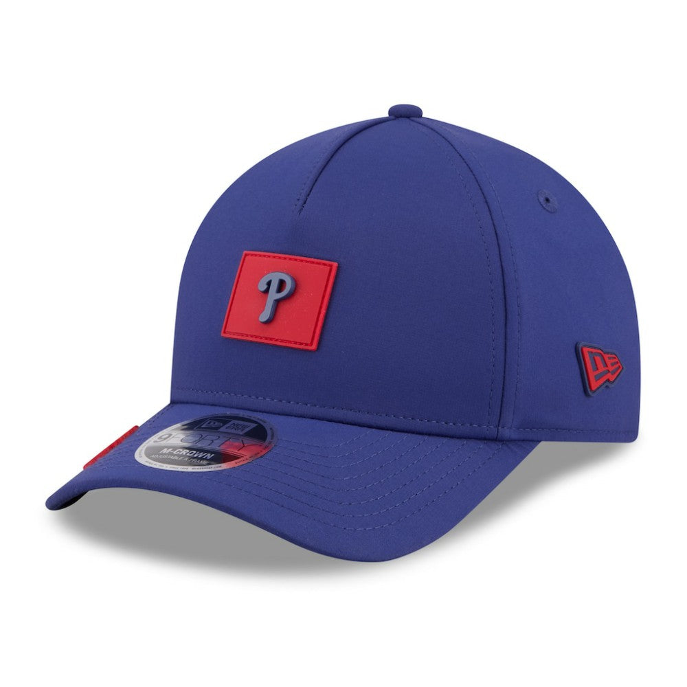 Royal Philadelphia Phillies New Era 2026 Clubhouse 9FORTY A-Frame Adjustable Hat