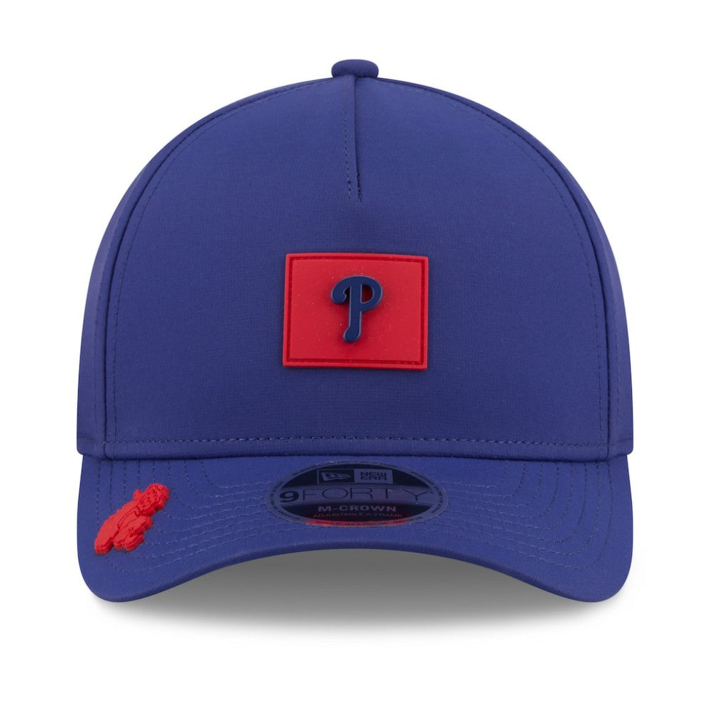 Royal Philadelphia Phillies New Era 2026 Clubhouse 9FORTY A-Frame Adjustable Hat