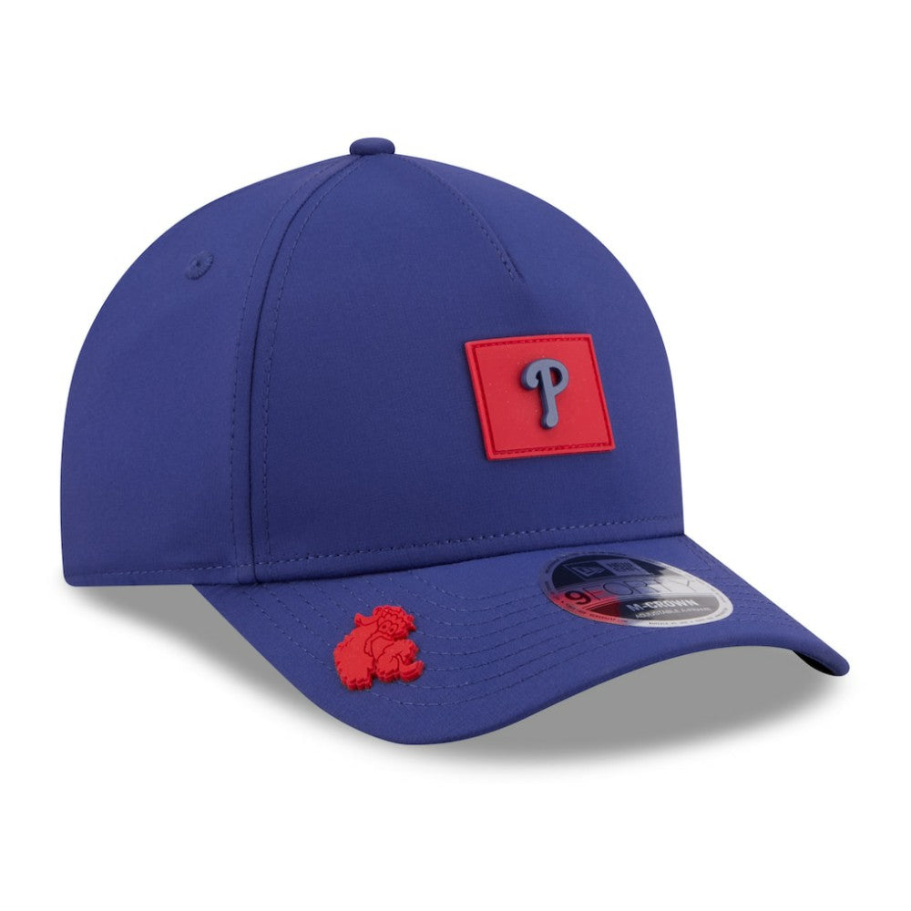 Royal Philadelphia Phillies New Era 2026 Clubhouse 9FORTY A-Frame Adjustable Hat