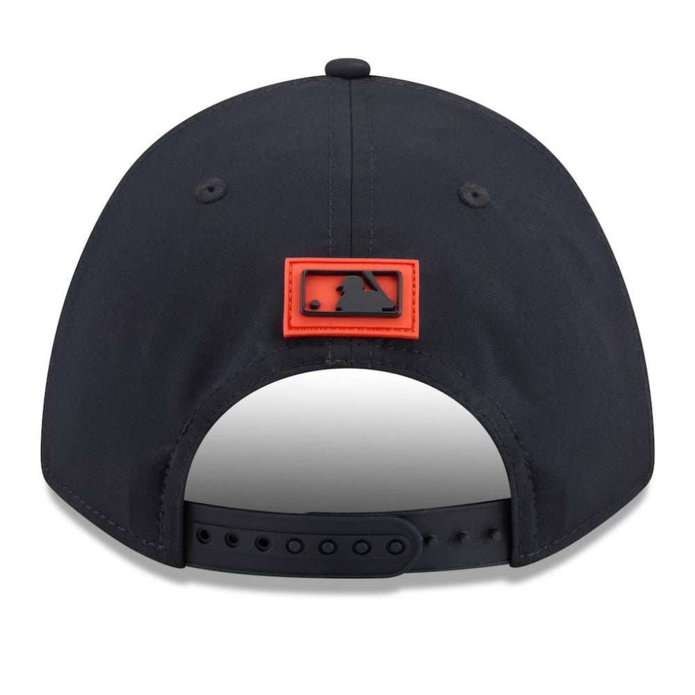 Navy Houston Astros New Era 2026 Clubhouse 9FORTY A-Frame Adjustable Hat