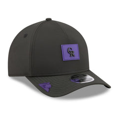 Black Colorado Rockies New Era 2026 Clubhouse 9FORTY A-Frame Adjustable Hat