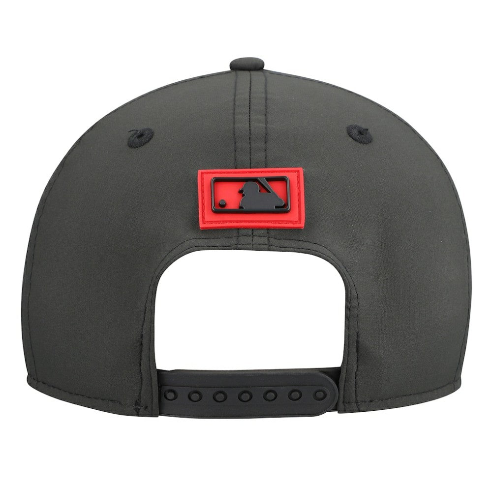 Black Cincinnati Reds New Era 2026 Clubhouse 9FORTY A-Frame Adjustable Hat