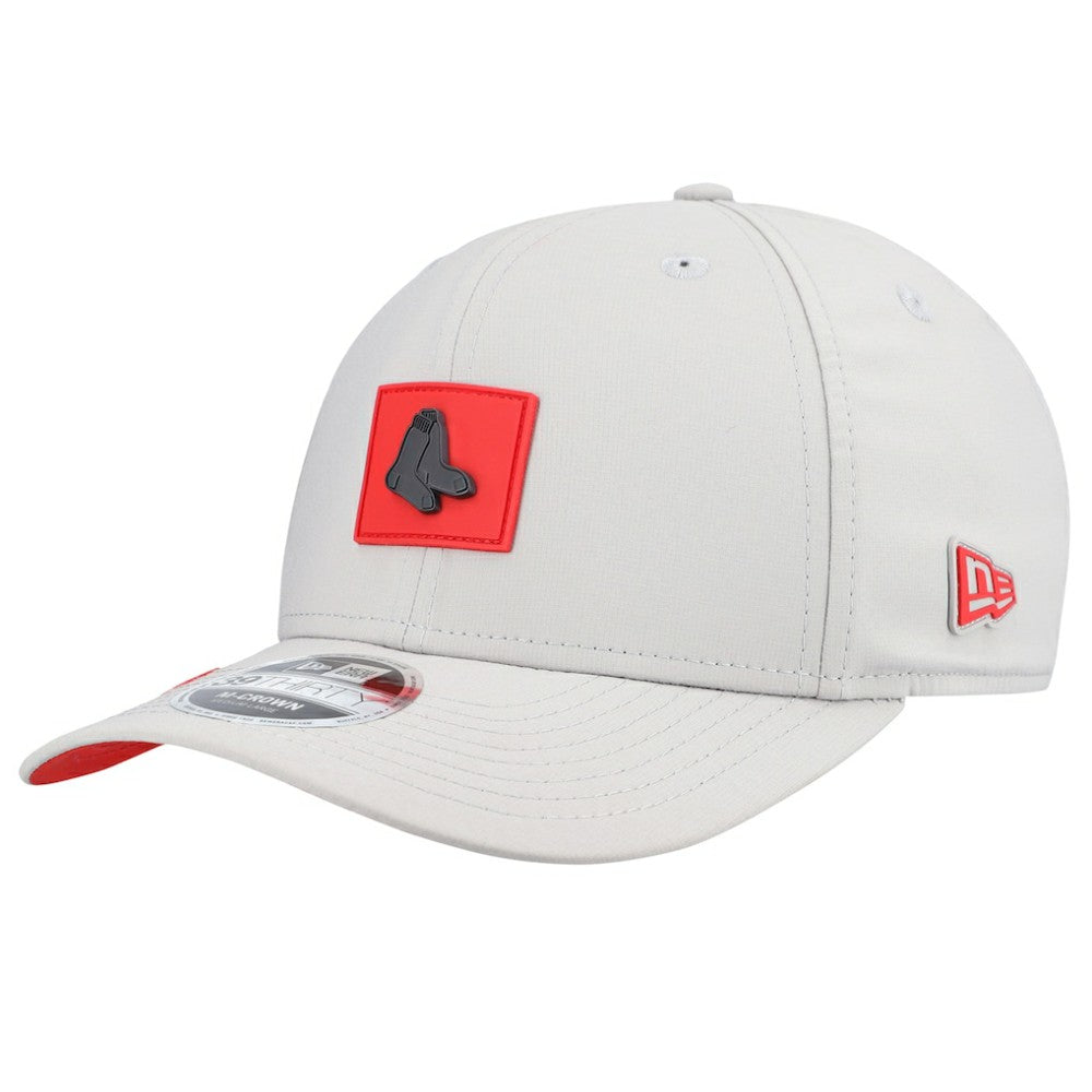 Gray Boston Red Sox New Era 2026 Clubhouse Alternate 39THIRTY Flex Hat