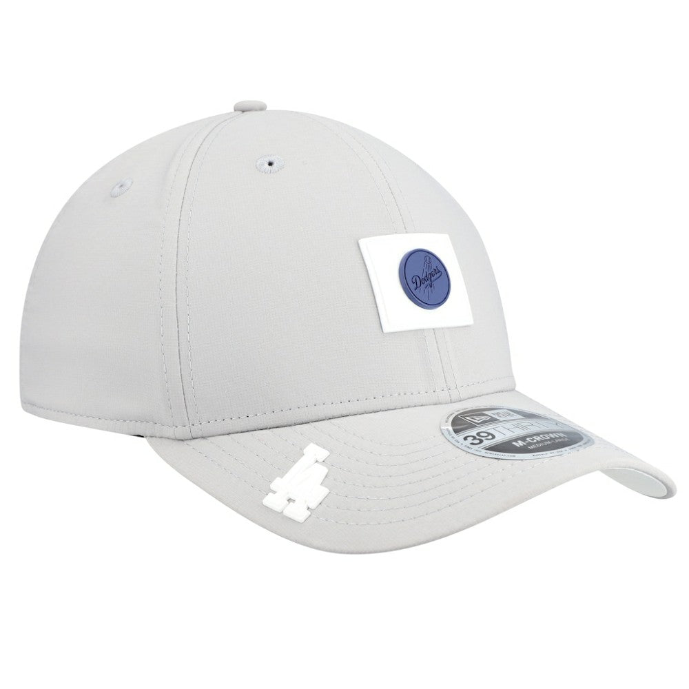 Gray Los Angeles Dodgers New Era 2026 Clubhouse Alternate 39THIRTY Flex Hat