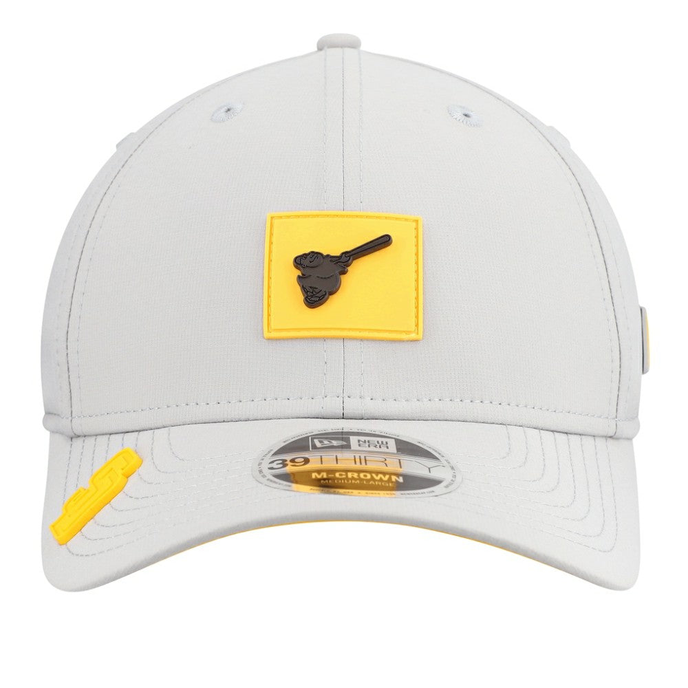 Gray San Diego Padres New Era 2026 Clubhouse Alternate 39THIRTY Flex Hat