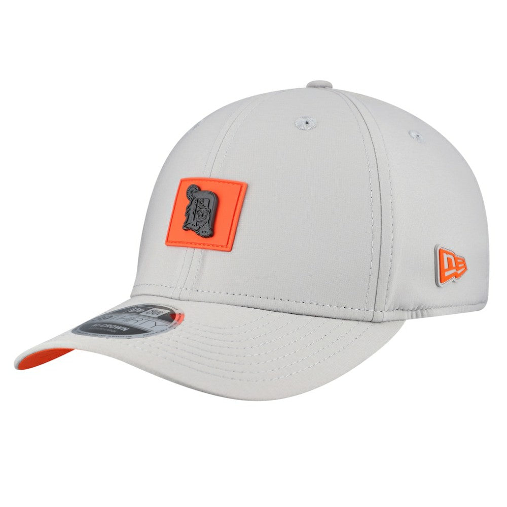 Gray Detroit Tigers New Era 2026 Clubhouse Alternate 39THIRTY Flex Hat