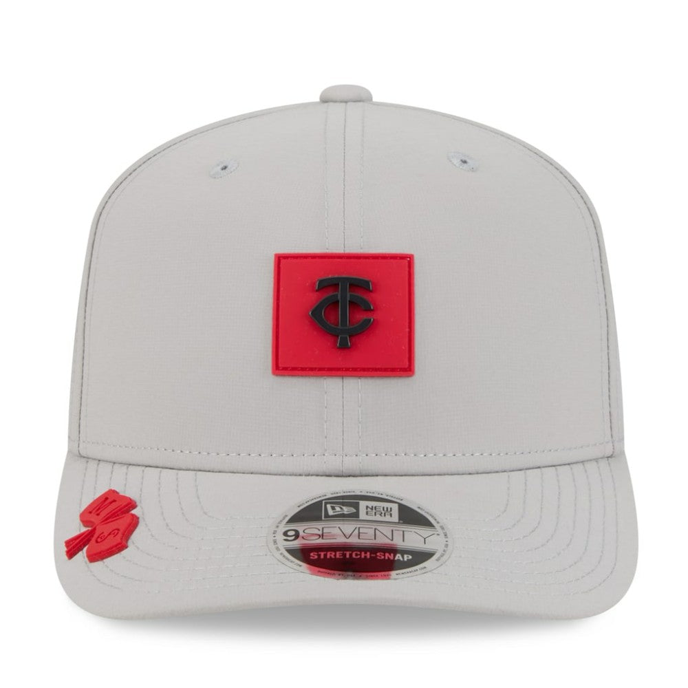 Gray Minnesota Twins New Era 2026 Clubhouse 9SEVENTY Adjustable Hat