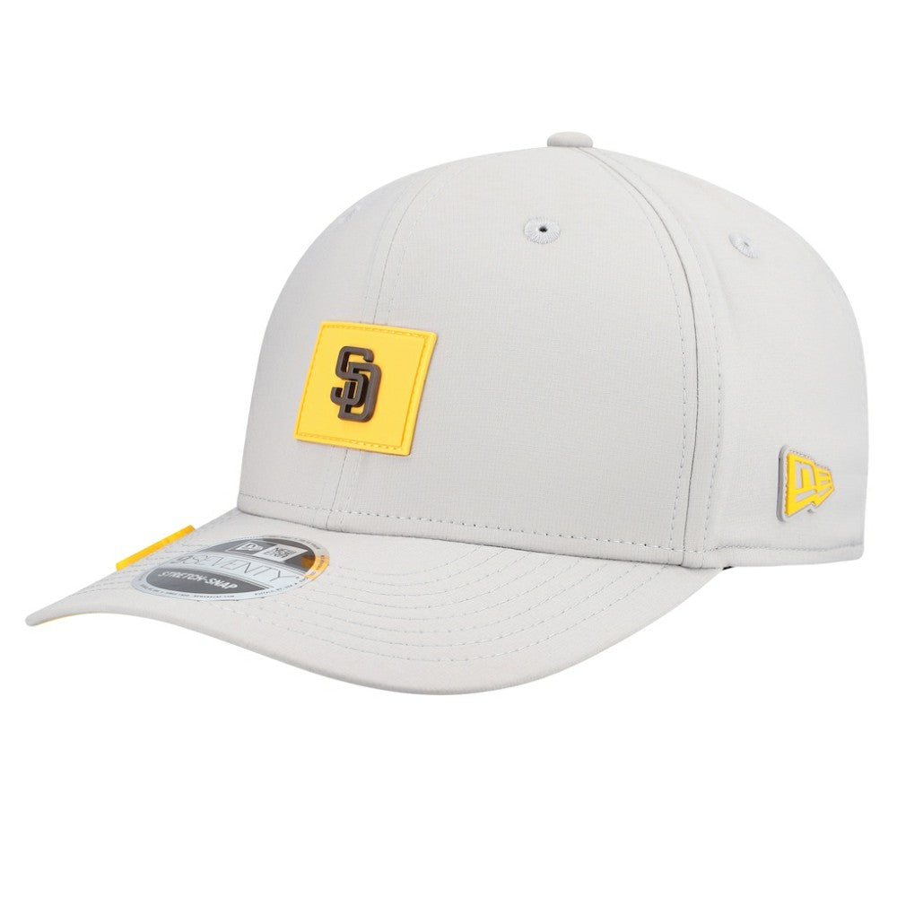 Gray San Diego Padres New Era 2026 Clubhouse 9SEVENTY Adjustable Hat