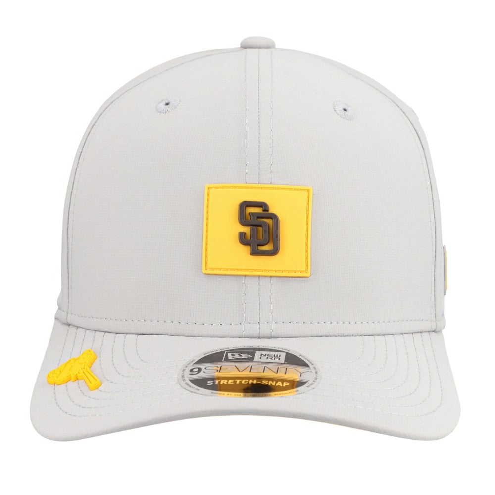 Gray San Diego Padres New Era 2026 Clubhouse 9SEVENTY Adjustable Hat