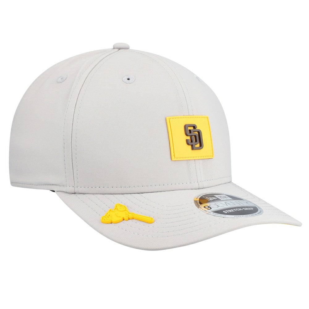 Gray San Diego Padres New Era 2026 Clubhouse 9SEVENTY Adjustable Hat