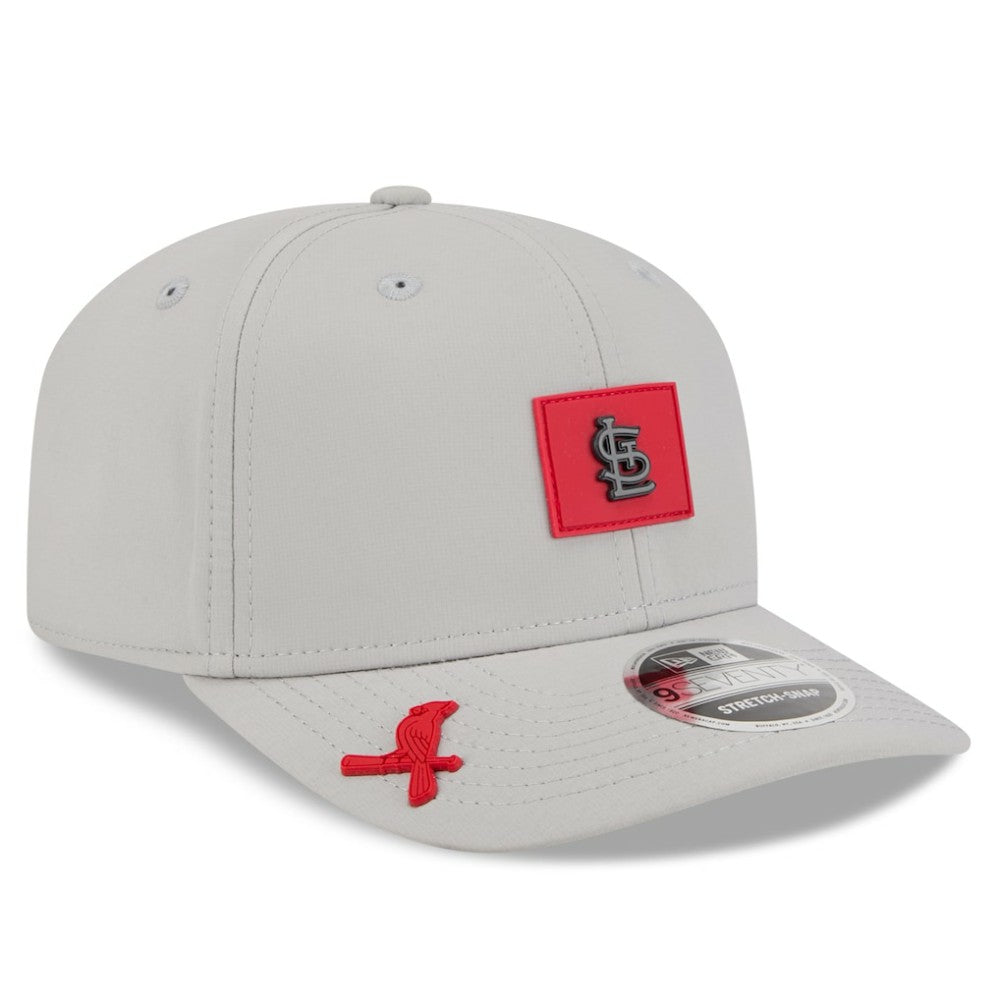 Gray St. Louis Cardinals New Era 2026 Clubhouse 9SEVENTY Adjustable Hat