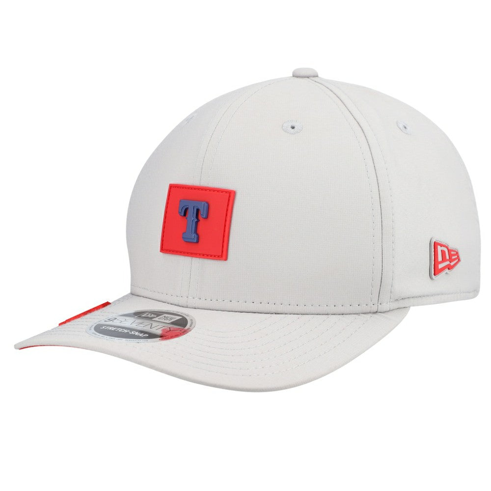 Gray Texas Rangers New Era 2026 Clubhouse 9SEVENTY Adjustable Hat
