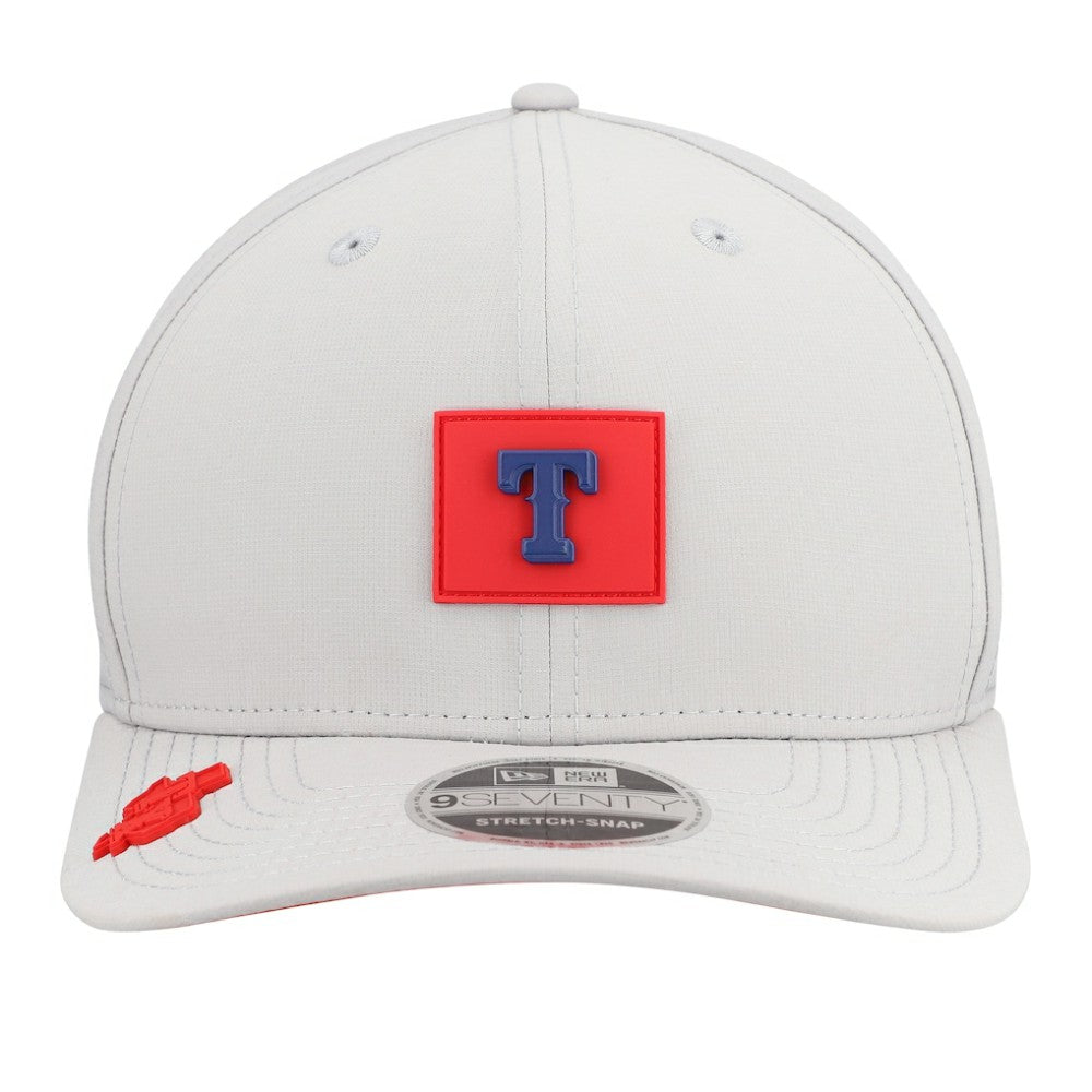 Gray Texas Rangers New Era 2026 Clubhouse 9SEVENTY Adjustable Hat