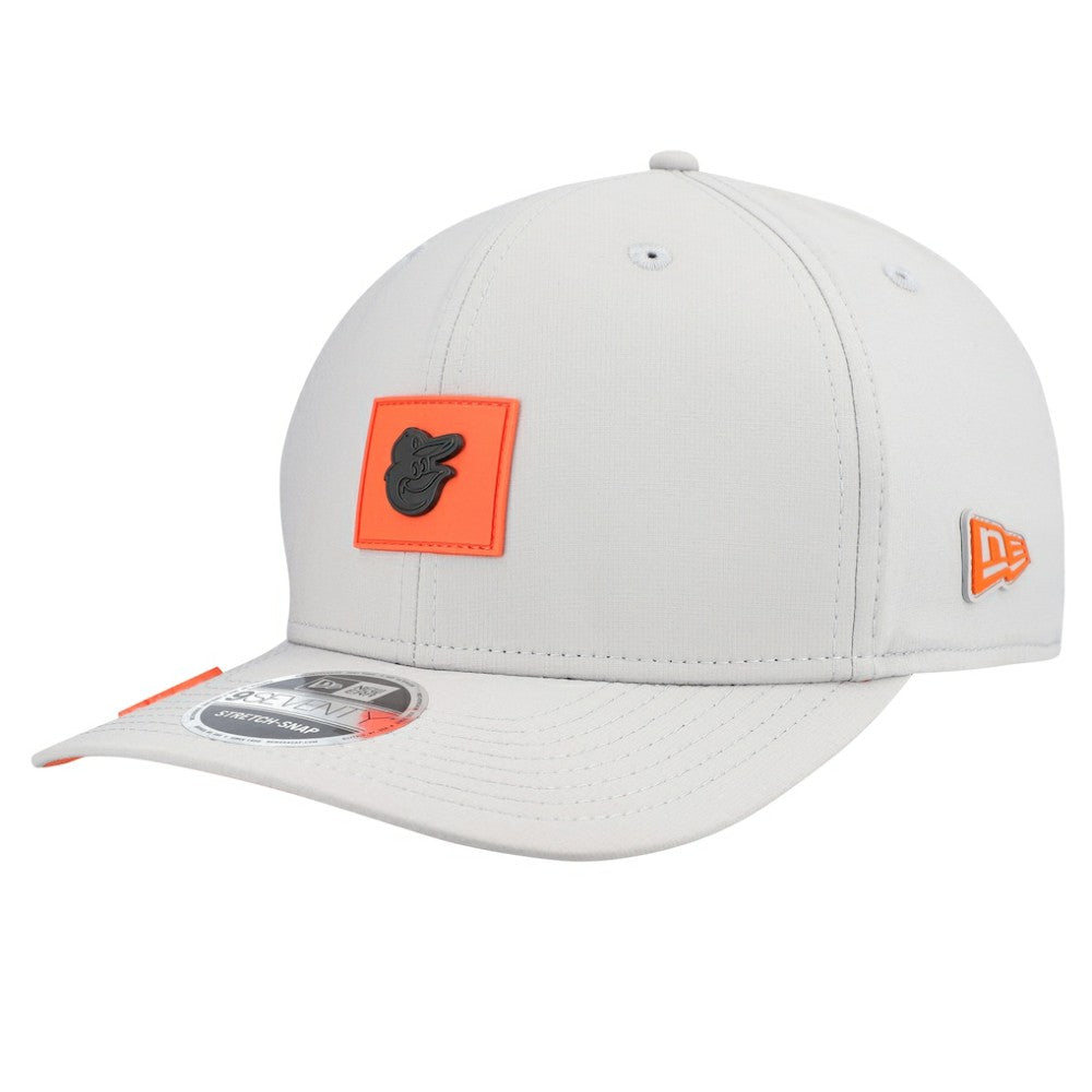 Gray Baltimore Orioles New Era 2026 Clubhouse 9SEVENTY Adjustable Hat