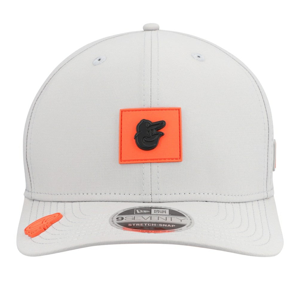 Gray Baltimore Orioles New Era 2026 Clubhouse 9SEVENTY Adjustable Hat