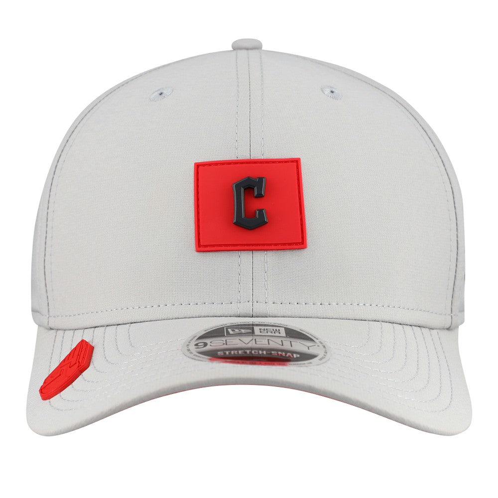 Gray Cleveland Guardians New Era 2026 Clubhouse 9SEVENTY Adjustable Hat