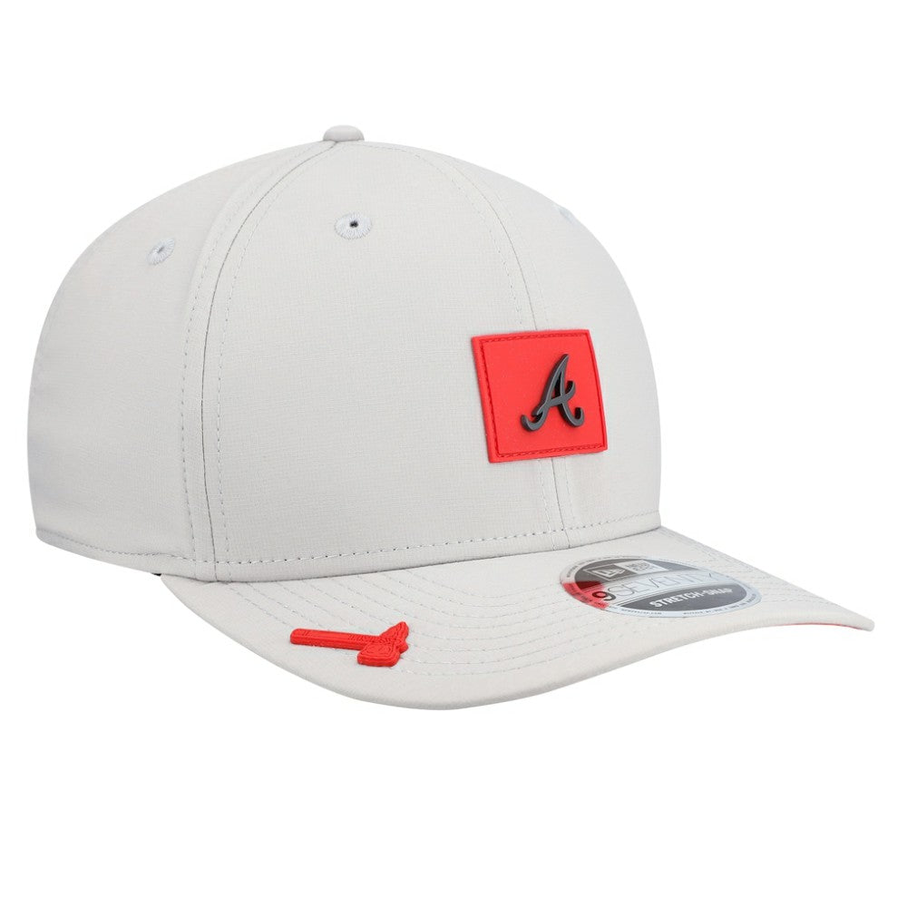 Gray Atlanta Braves New Era 2026 Clubhouse 9SEVENTY Adjustable Hat