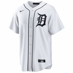 White Detroit Tigers Nike Home Replica Jersey