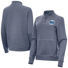 Antigua Women's 50th Season Crush Quarter-Zip Pullover - Seattle Seahawks Pullover