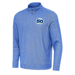 Antigua 50th Season Subtle Quarter-Zip Pullover - Seattle Seahawks Pullover