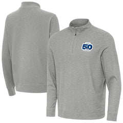 Antigua 50th Season Subtle Quarter-Zip Pullover - Seattle Seahawks Pullover