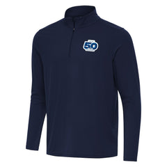Antigua 50th Season Intent Quarter-Zip Pullover - Seattle Seahawks Pullover