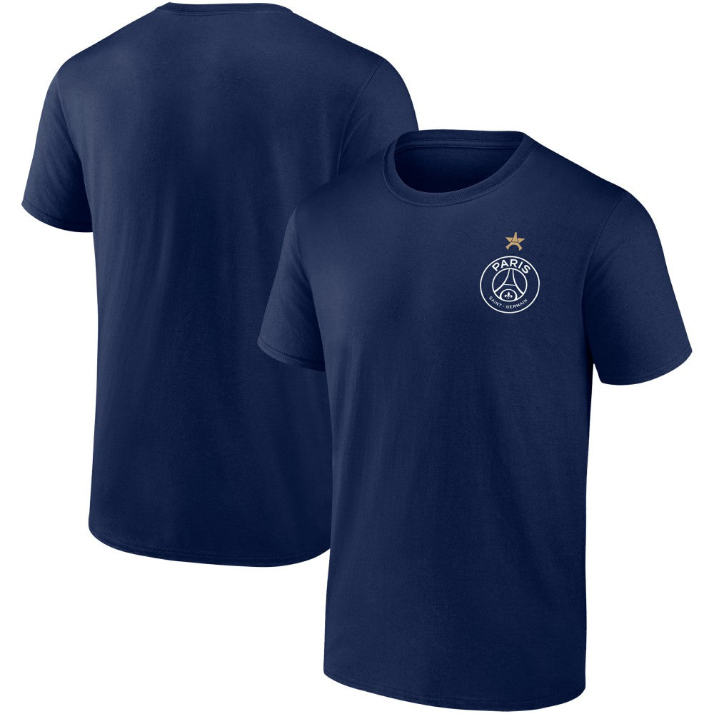 Paris Saint-Germain 2025 Champions League Winners Eiffel Star T-Shirt