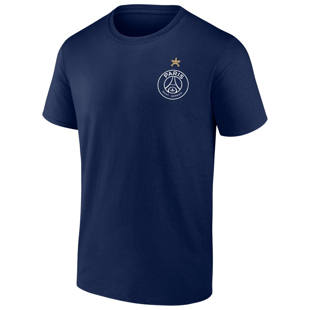 Paris Saint-Germain 2025 Champions League Winners Eiffel Star T-Shirt