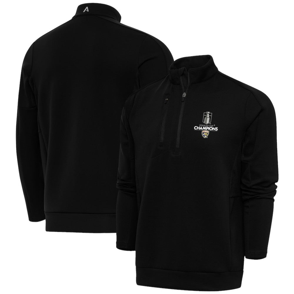 NHL Florida Panthers Fanatics 2025 Stanley Cup Champions Genesis Quarter-Zip Pullover