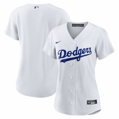 White Los Angeles Dodgers Nike Women's Home Replica Jersey