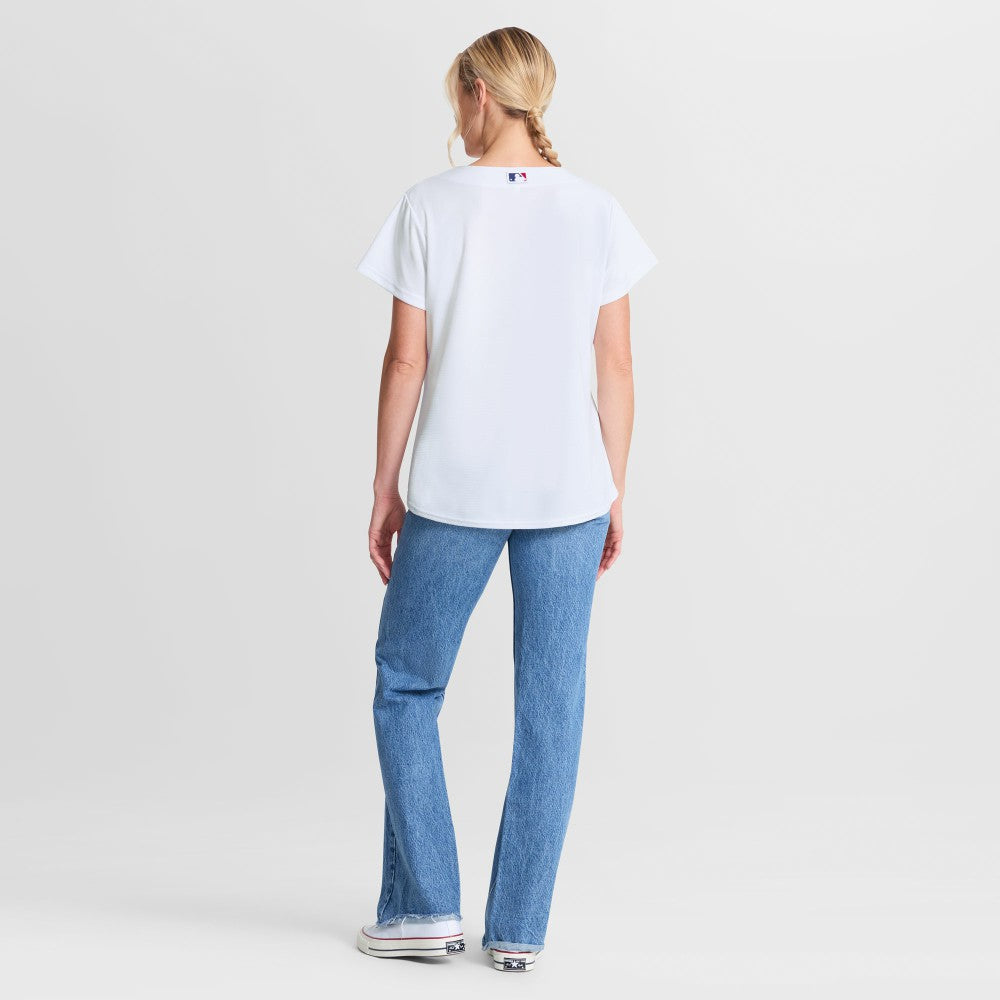 White Los Angeles Dodgers Nike Women's Home Replica Jersey