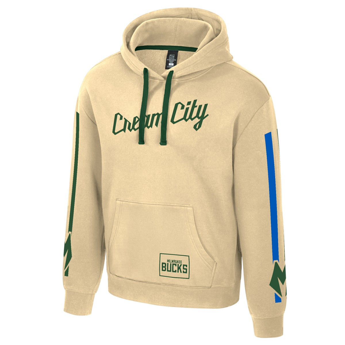 Milwaukee Bucks Stadium Essentials Unisex 2025/26 City Edition City Star Hoodie