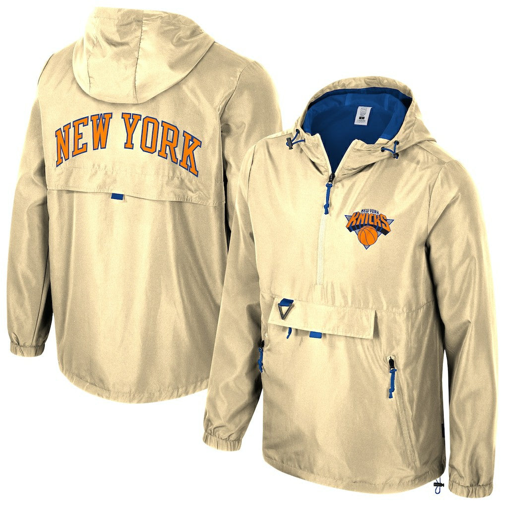 New York Knicks Stadium Essentials Unisex 2025/26 City Edition Compete Quarter-Zip Hoodie Jacket