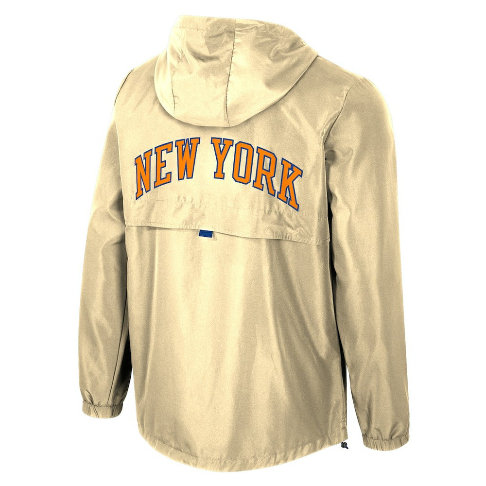 New York Knicks Stadium Essentials Unisex 2025/26 City Edition Compete Quarter-Zip Hoodie Jacket