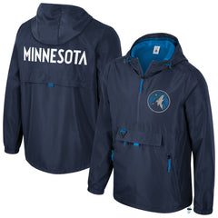 Minnesota Timberwolves Stadium Essentials Unisex Compete Quarter-Zip Hoodie Jacket