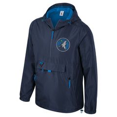Minnesota Timberwolves Stadium Essentials Unisex Compete Quarter-Zip Hoodie Jacket