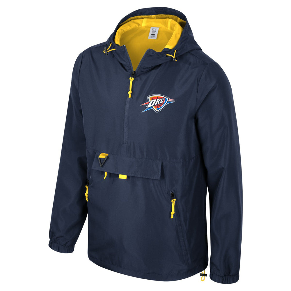 Oklahoma City Thunder Stadium Essentials Unisex Compete Quarter-Zip Hoodie Jacket